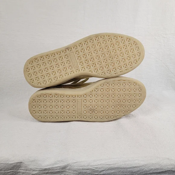 PUMA 50th Anniversary Golden Suede Metallic Leather Sneaker 1968 Women's Size 6 - Picture 12 of 14